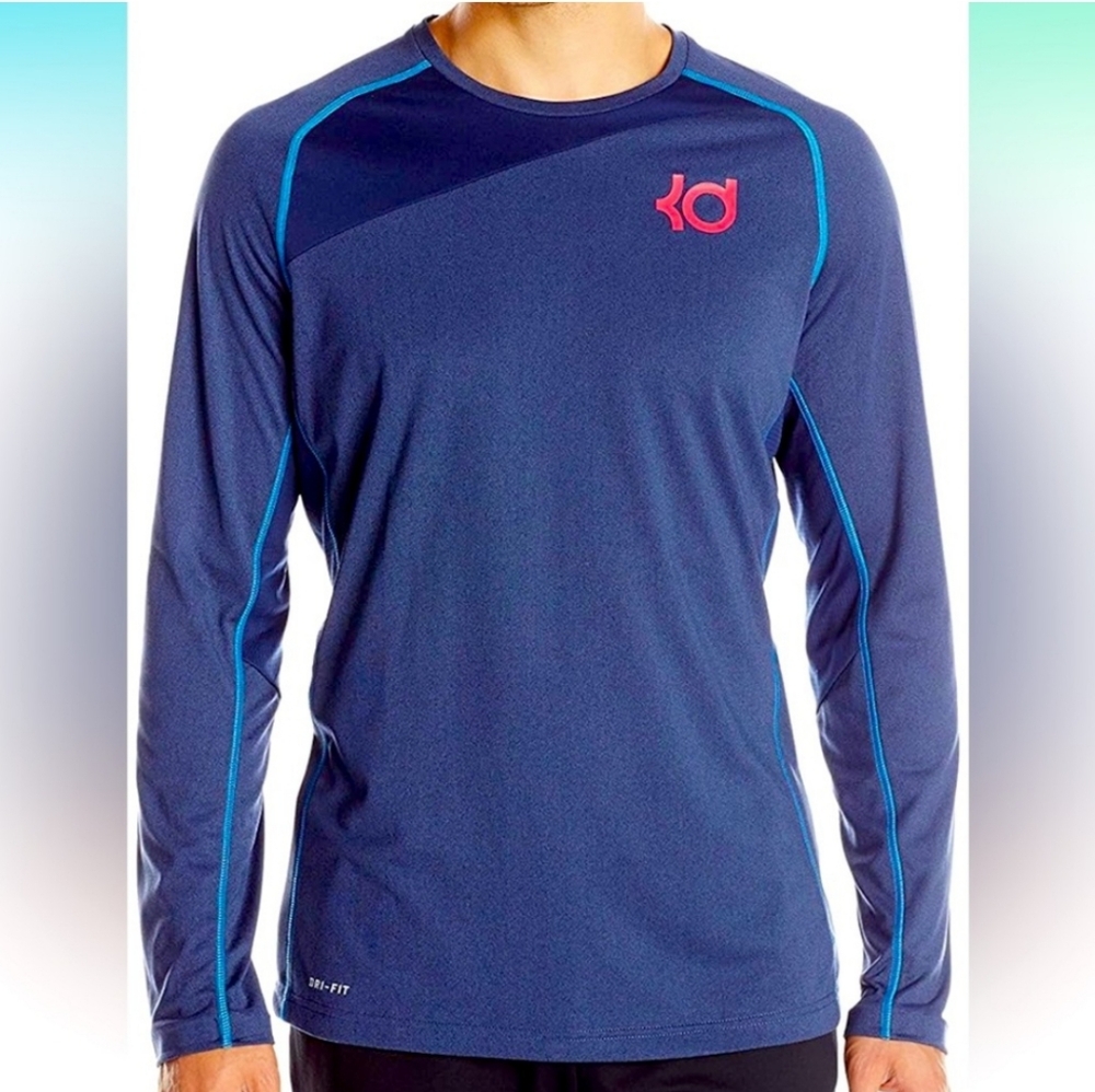 NIKE Dri-Fit KD Fearless Long Sleeve Crew Neck Shirt